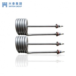 Stainless steel spiral electric heating tube