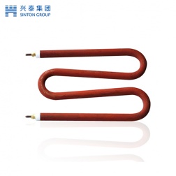 Heating pipe of iron oven