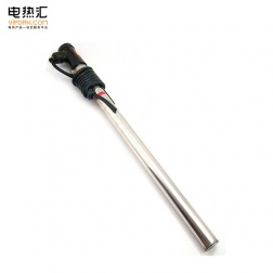 Titanium alloy single head heating tube